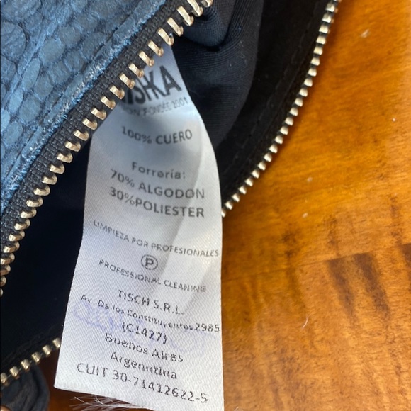 Argentinian Leather zipper pouch - Picture 5 of 5